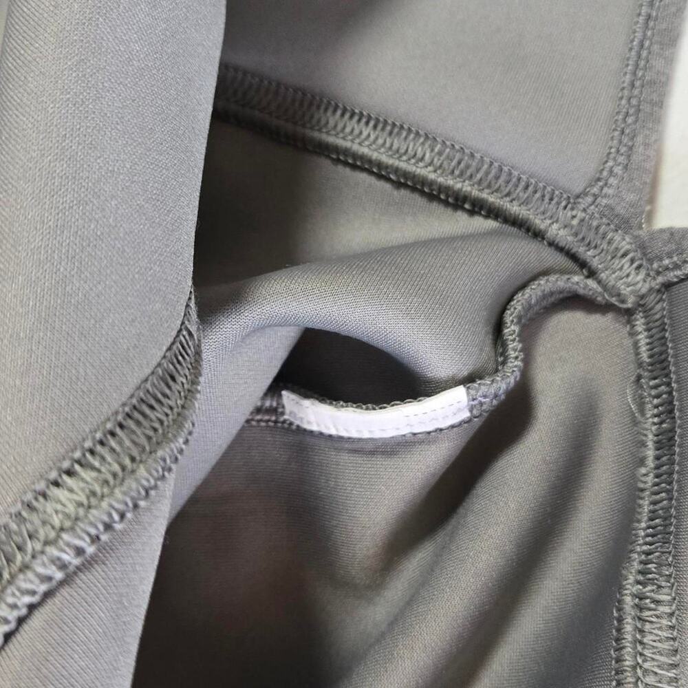 Spanx womens Gray turtleneck sweater tunic scuba medium - Picture 8 of 8